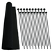 Rifle Rod Starter Kit (20 Pack - Includes Velcro)