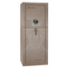 Premium Home Series | Level 7 Security | 2 Hour Fire Protection | 17 | Dimensions: 60.25"(H) x 24.5"(W) x 19"(D) | Champagne Gloss Brass - Closed Door